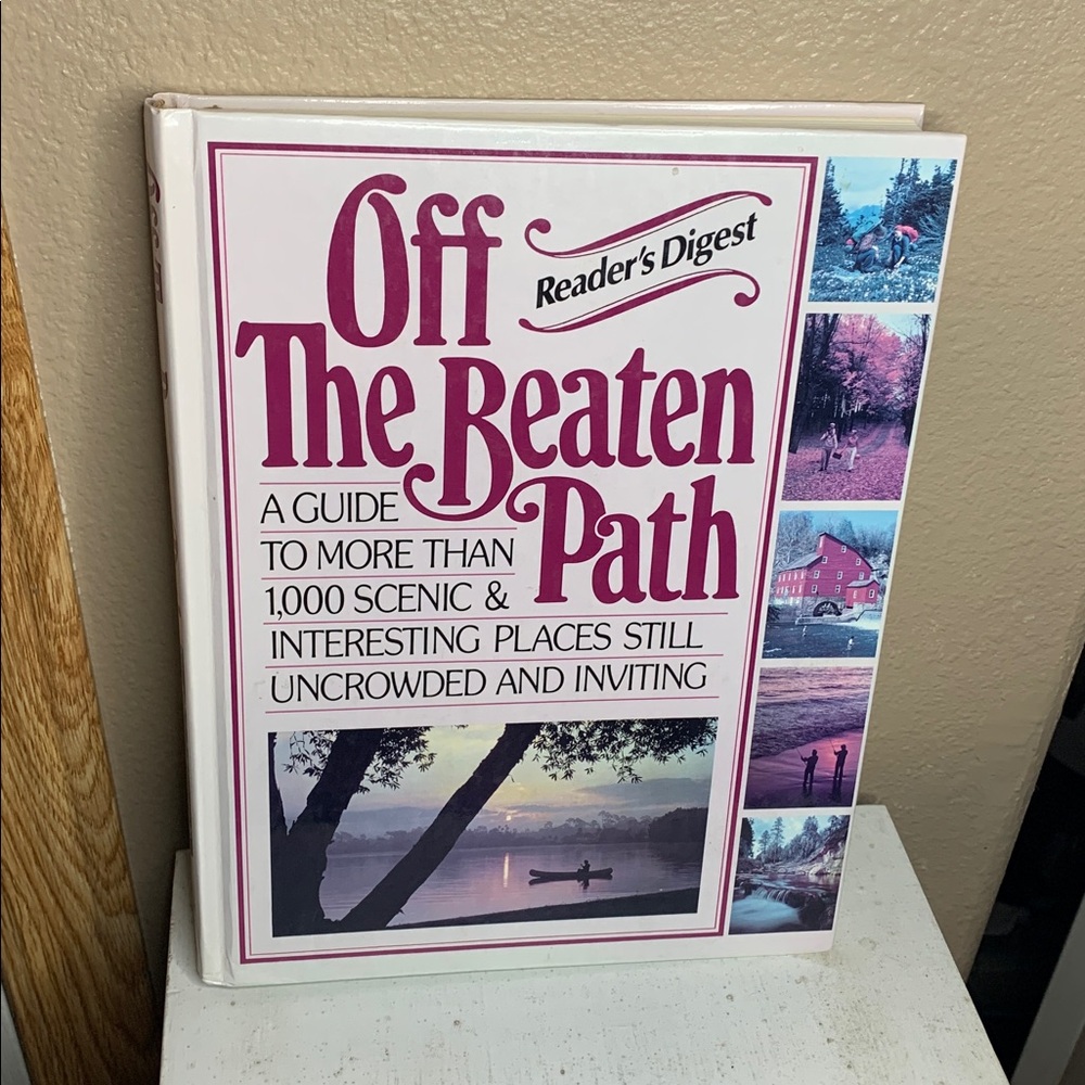 READERS DIGEST Vintage Photo Book Best of USA Places to Travel Coffee Table Book